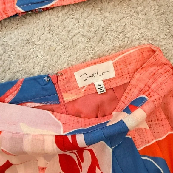 Like New! Women’s Floral Print Top and Maxi Skirt - Size Small - Picture 6 of 7